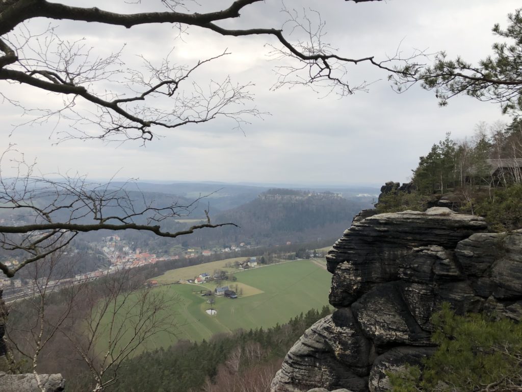 Blick vom Lilienstein
