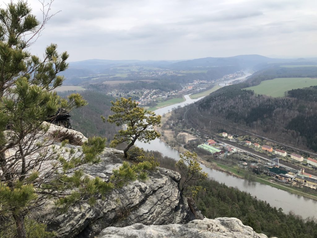 Blick vom Lilienstein